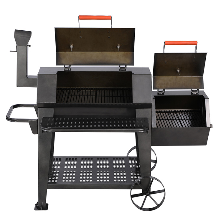 Heavy Duty Steel Outdoor BBQ Charcoal Grill na may Cooking Grate